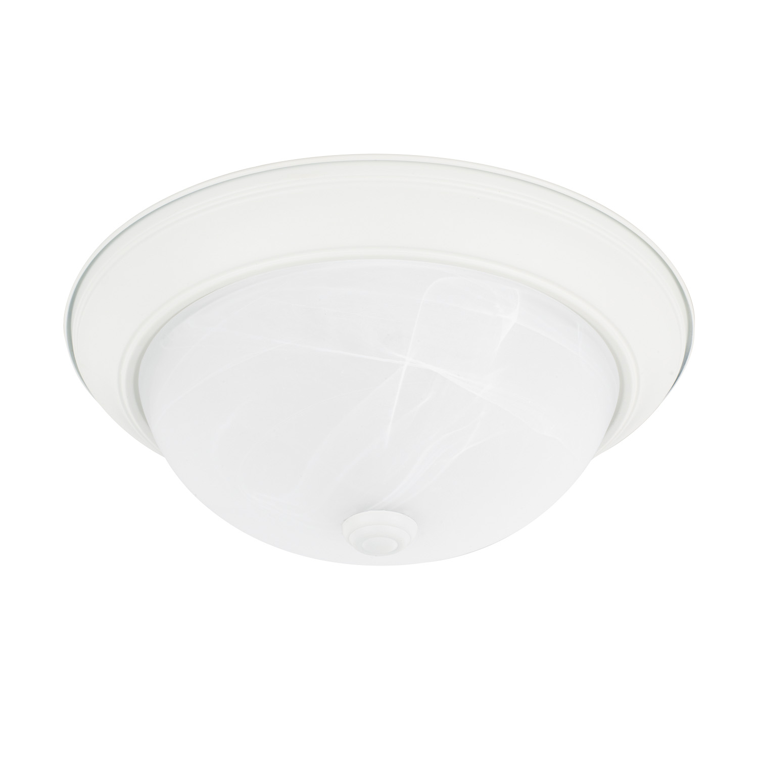 Capital Lighting Bates Two Light Flush Mount in Matte White - 219022MW