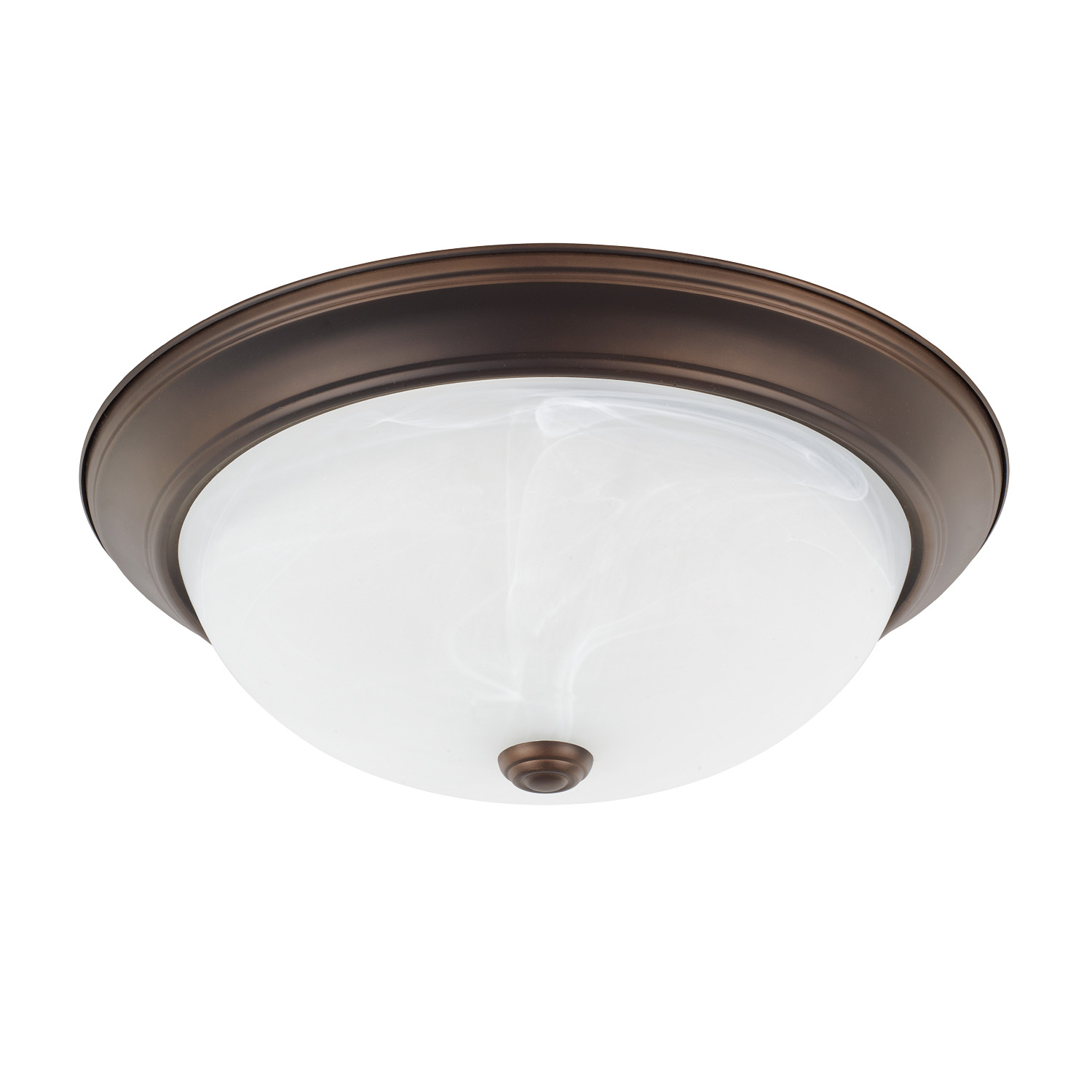 Capital Lighting Bates Three Light Flush Mount in Bronze - 219031BZ