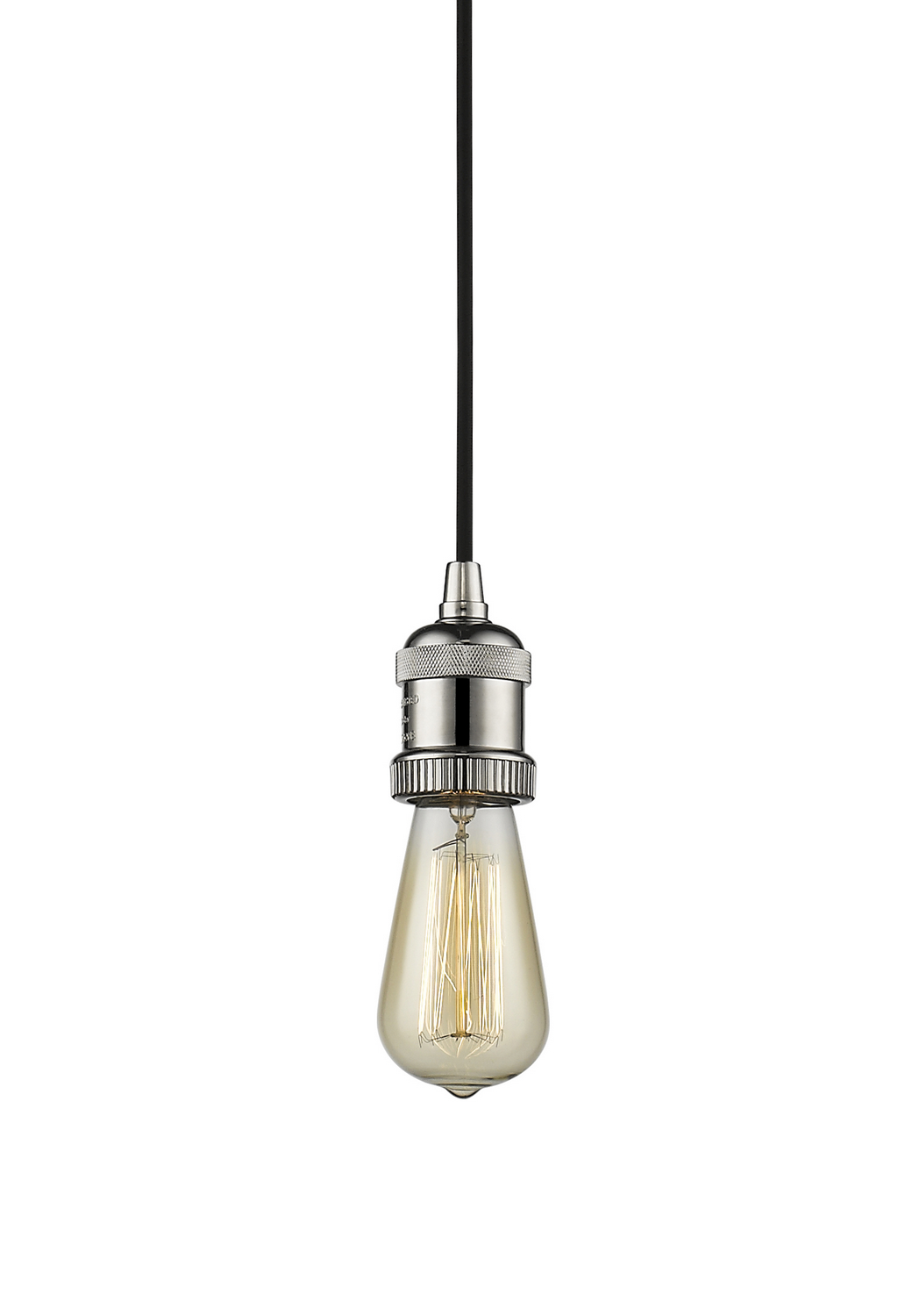 One Light Cord Set by Innovations - Franklin Restoration Collection, Polished Nickel Finish - 199-PN