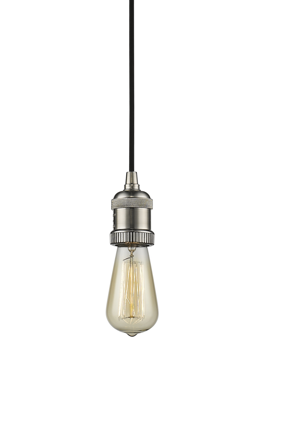 One Light Cord Set by Innovations - Franklin Restoration Collection, Brushed Satin Nickel Finish - 199-SN