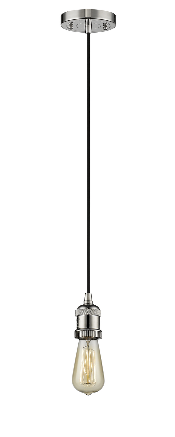 One Light Mini Pendant by Innovations - Franklin Restoration Collection, Polished Nickel Finish - 200C-PN