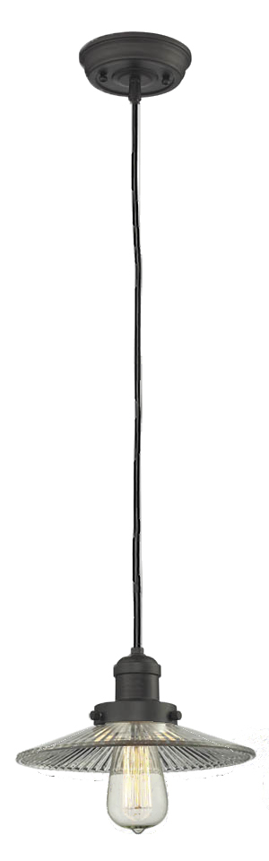 One Light Mini Pendant by Innovations - Franklin Restoration Collection, Oil Rubbed Bronze Finish - 201C-OB-G2