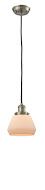 One Light Mini Pendant by Innovations - Franklin Restoration Collection, Brushed Satin Nickel Finish - 201C-SN-G171