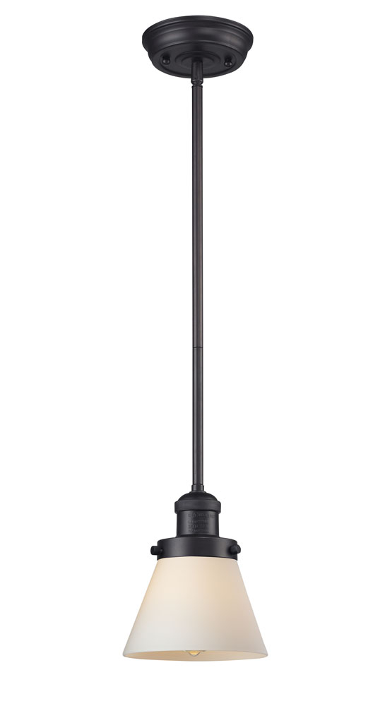 One Light Mini Pendant by Innovations - Franklin Restoration Collection, Brushed Brass Finish - 201S-BB-G61