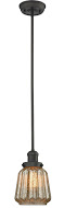 One Light Mini Pendant by Innovations - Franklin Restoration Collection, Oil Rubbed Bronze Finish - 201S-OB-G146