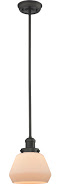 One Light Mini Pendant by Innovations - Franklin Restoration Collection, Oil Rubbed Bronze Finish - 201S-OB-G171