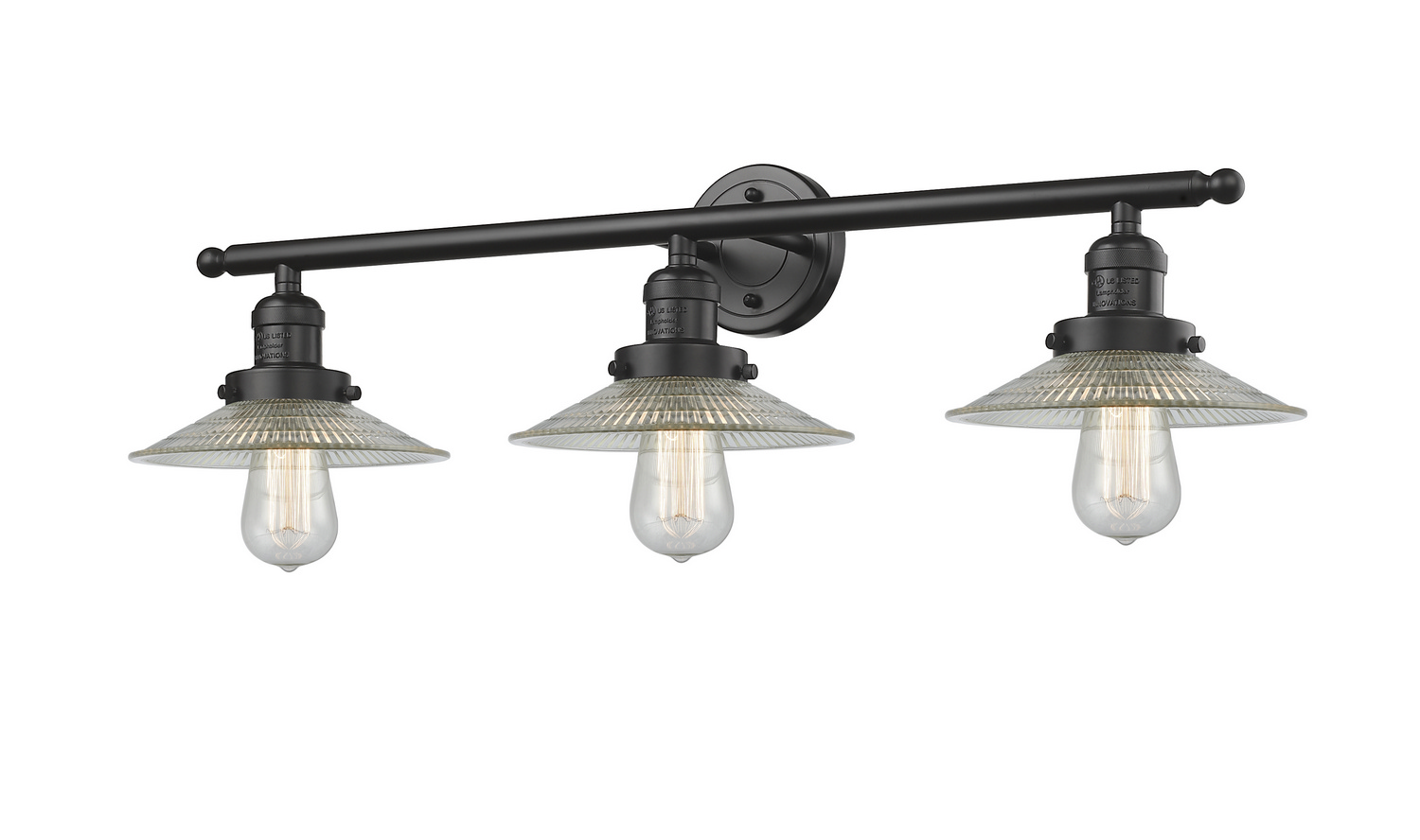 Three Light Bath Vanity by Innovations - Franklin Restoration Collection, Oil Rubbed Bronze Finish - 205-OB-G2