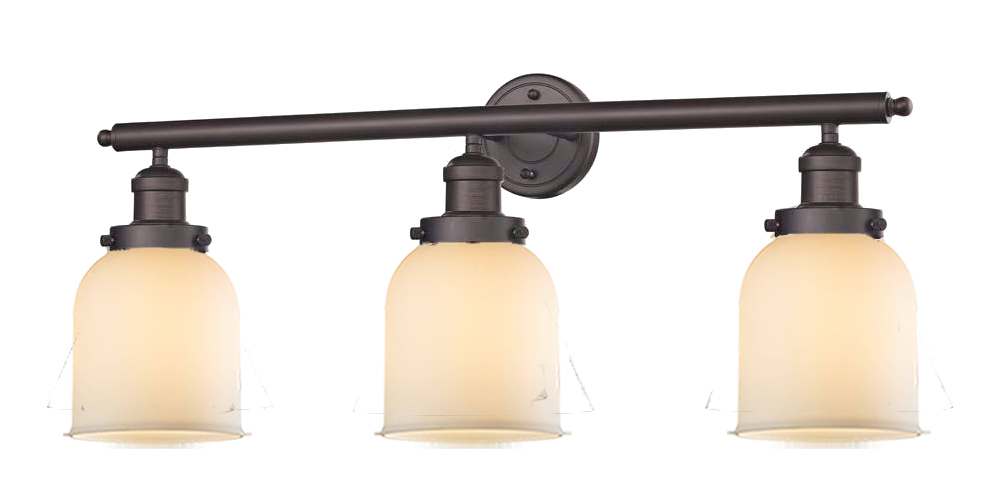 Three Light Bath Vanity by Innovations - Franklin Restoration Collection, Oil Rubbed Bronze Finish - 205-OB-G51
