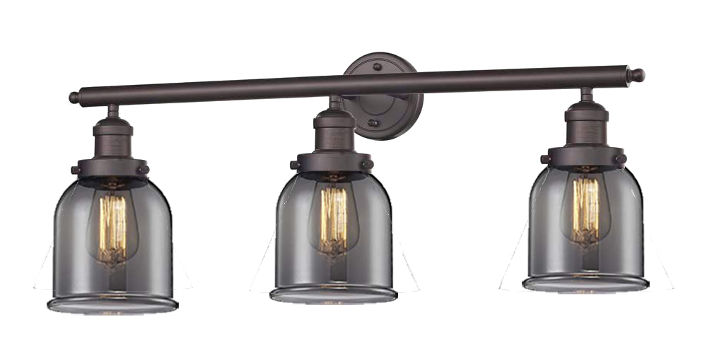 Three Light Bath Vanity by Innovations - Franklin Restoration Collection, Oil Rubbed Bronze Finish - 205-OB-G53