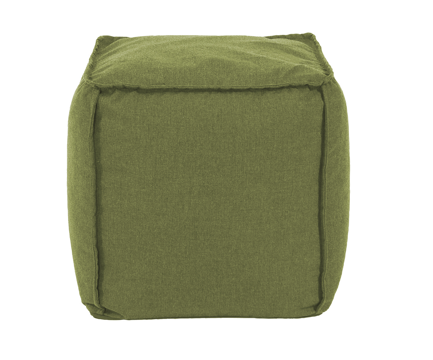 Howard Elliott Patio Collection Pouf in Seascape Moss - Q873-299