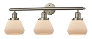 Three Light Bath Vanity by Innovations - Franklin Restoration Collection, Brushed Satin Nickel Finish - 205-SN-G171