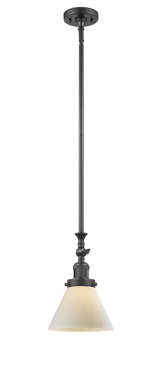 One Light Mini Pendant by Innovations - Franklin Restoration Collection, Oil Rubbed Bronze Finish - 206-OB-G41