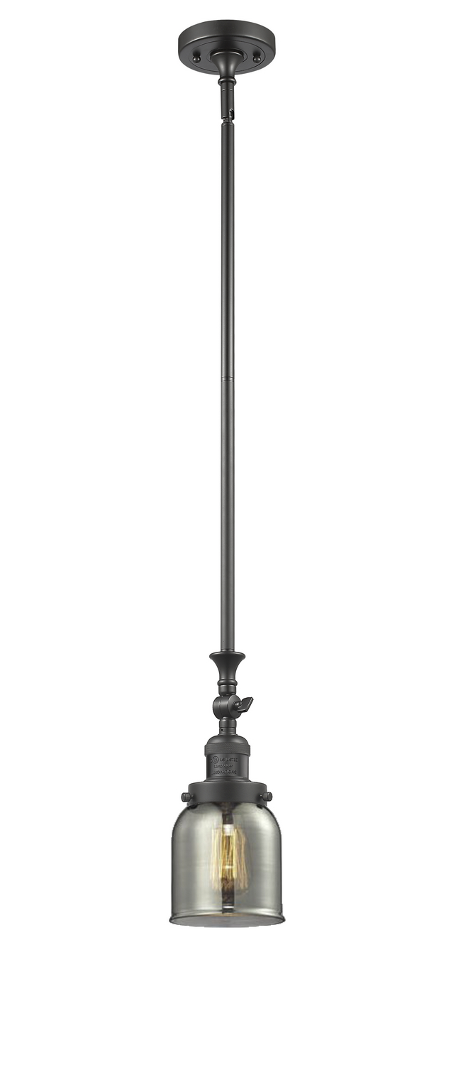One Light Mini Pendant by Innovations - Franklin Restoration Collection, Oil Rubbed Bronze Finish - 206-OB-G53