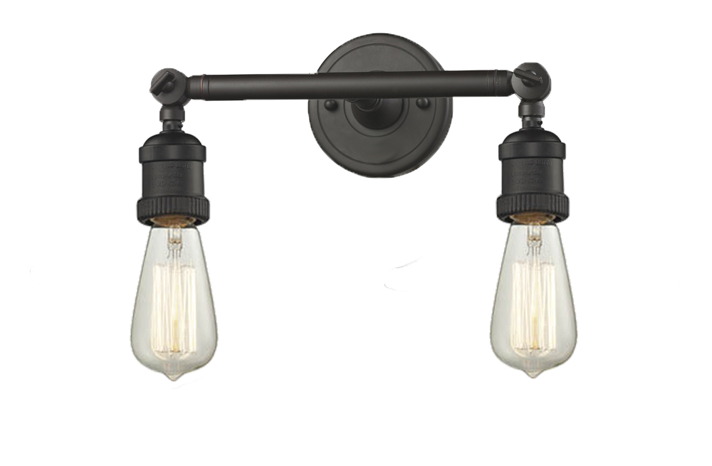 Two Light Bath Vanity by Innovations - Franklin Restoration Collection, Oil Rubbed Bronze Finish - 208-OB