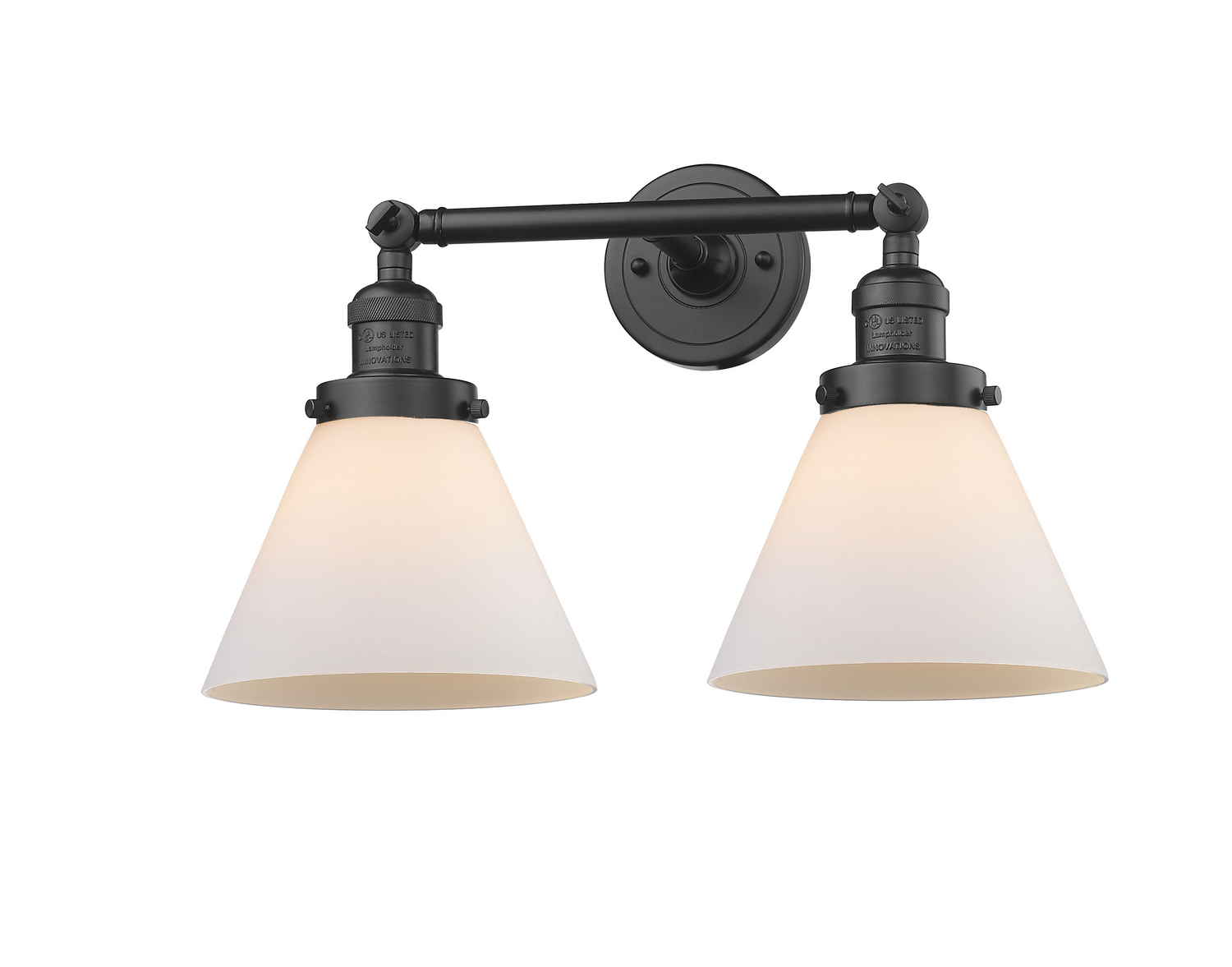 Two Light Bath Vanity by Innovations - Franklin Restoration Collection, Oil Rubbed Bronze Finish - 208-OB-G41
