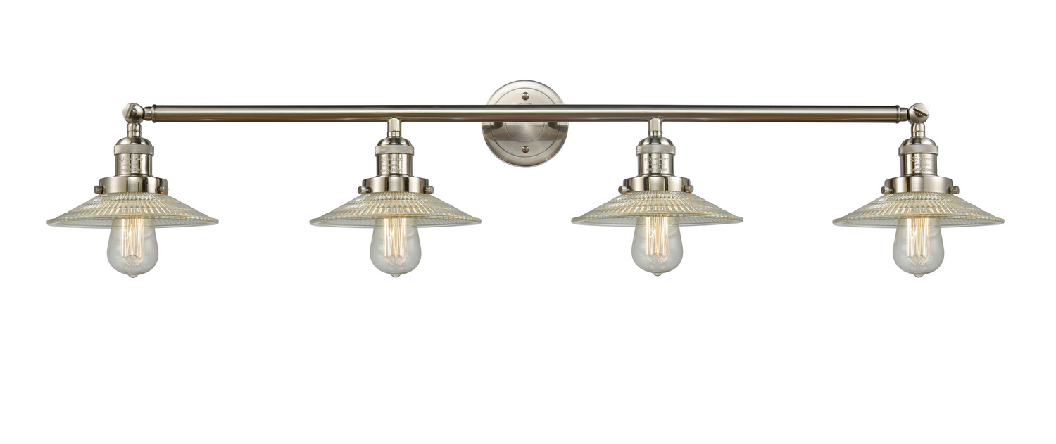 Four Light Bath Vanity by Innovations - Franklin Restoration Collection, Brushed Satin Nickel Finish - 215-SN-G2