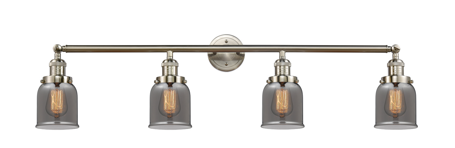 Four Light Bath Vanity by Innovations - Franklin Restoration Collection, Brushed Satin Nickel Finish - 215-SN-G53