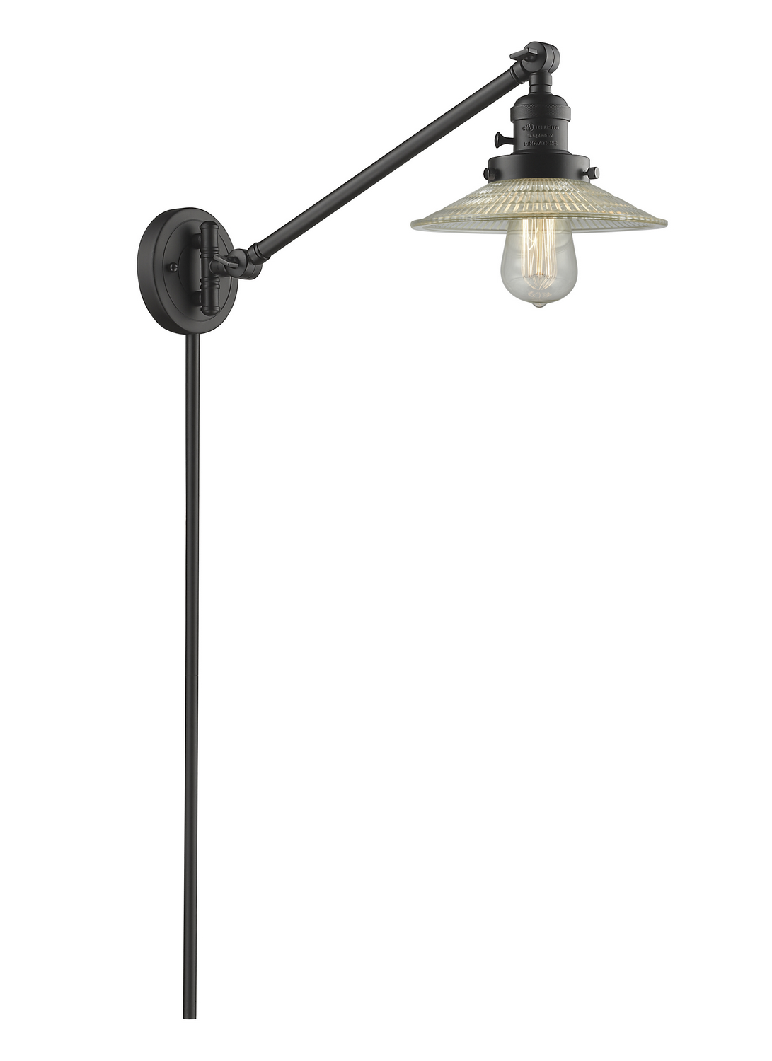 One Light Swing Arm by Innovations - Franklin Restoration Collection, Oil Rubbed Bronze Finish - 237-OB-G2