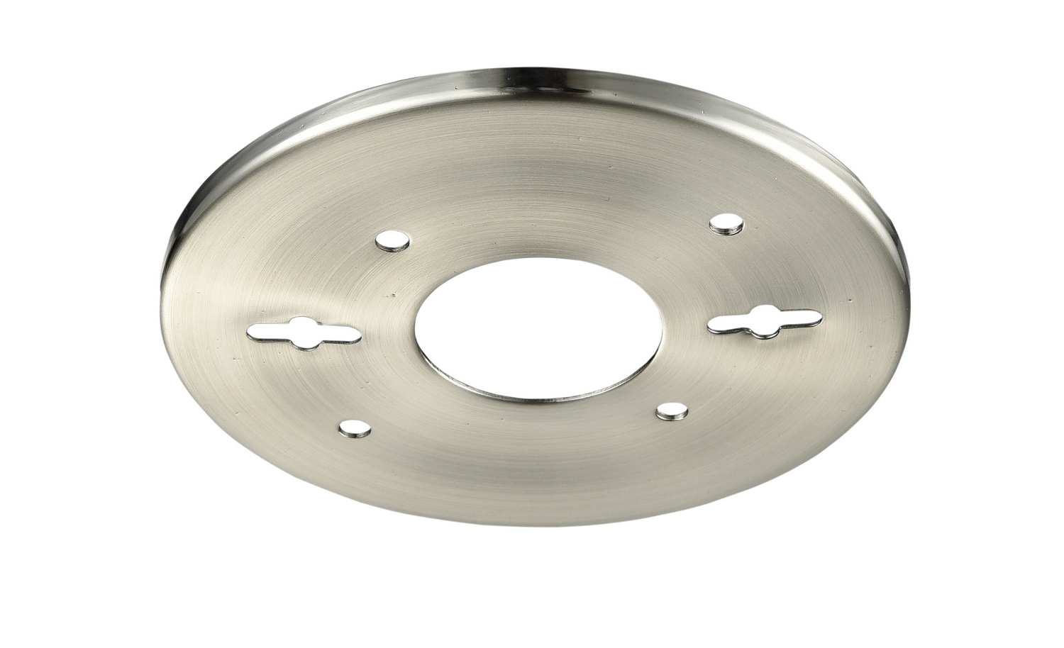 Universal Vanity Plate by Innovations - Franklin Restoration Collection, Brushed Satin Nickel Finish - BP-5-SN