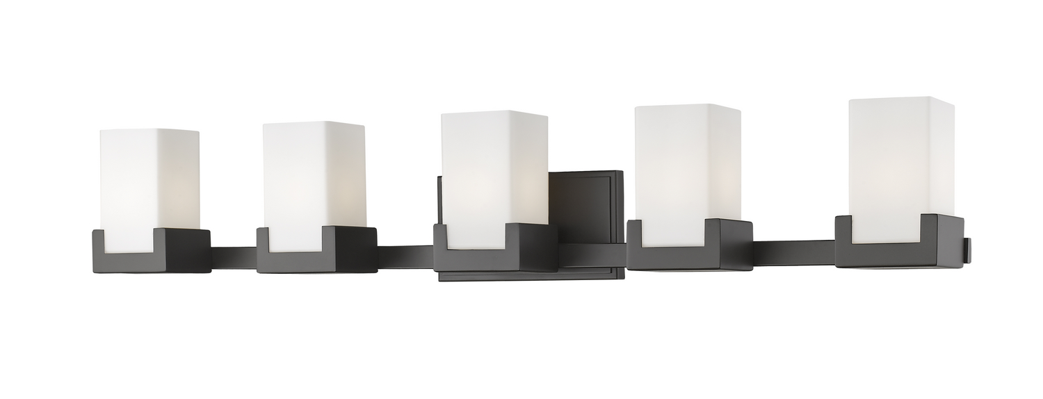 LED Vanity by Z-Lite - Peak Collection, Bronze Finish - 1920-5V-BRZ-LED