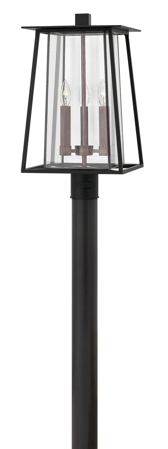 Hinkley Walker LED Post Top/ Pier Mount in Black - 2101BK