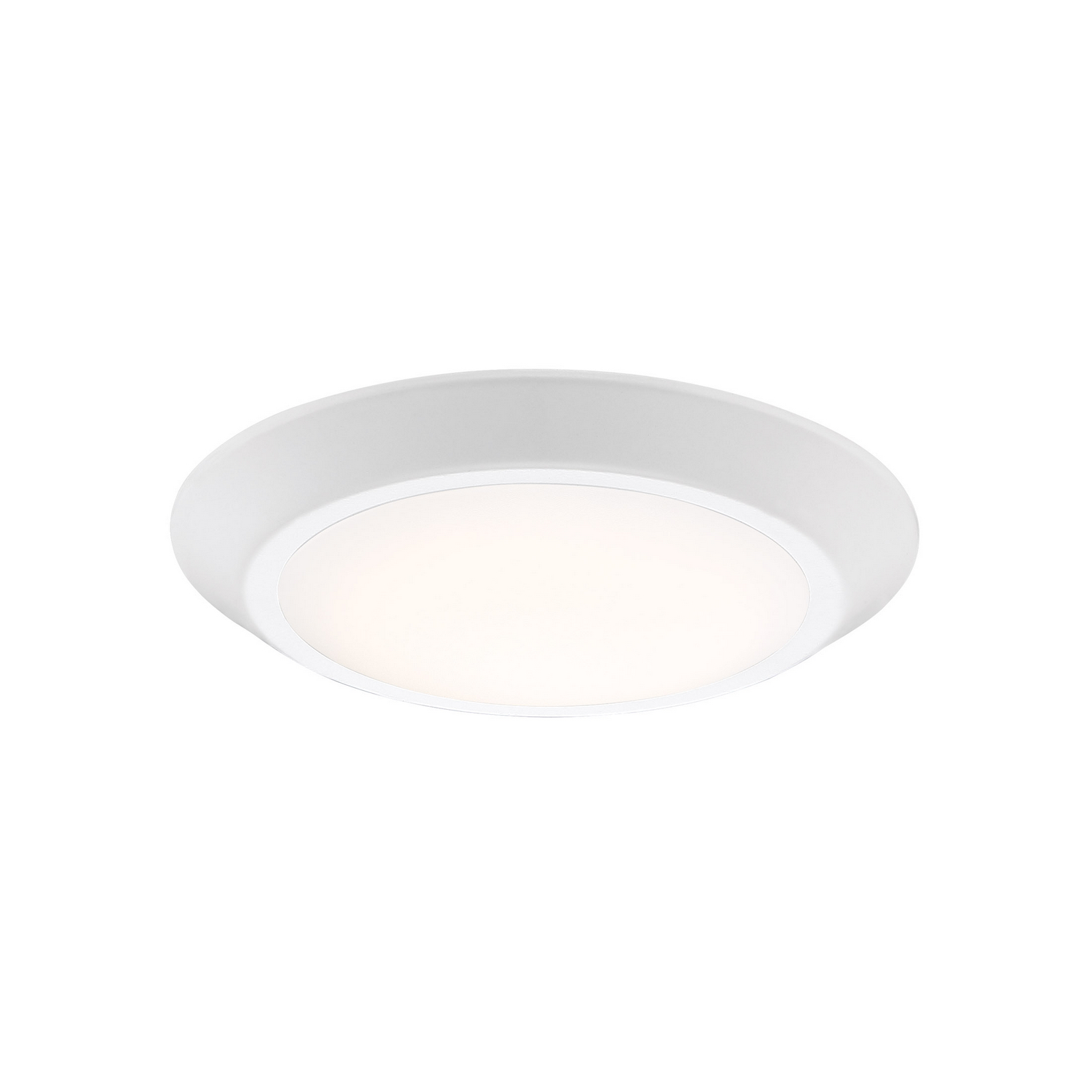Photos - Chandelier / Lamp Quoizel Verge 8-Light Flush Mount in Matte White VRG1608W 