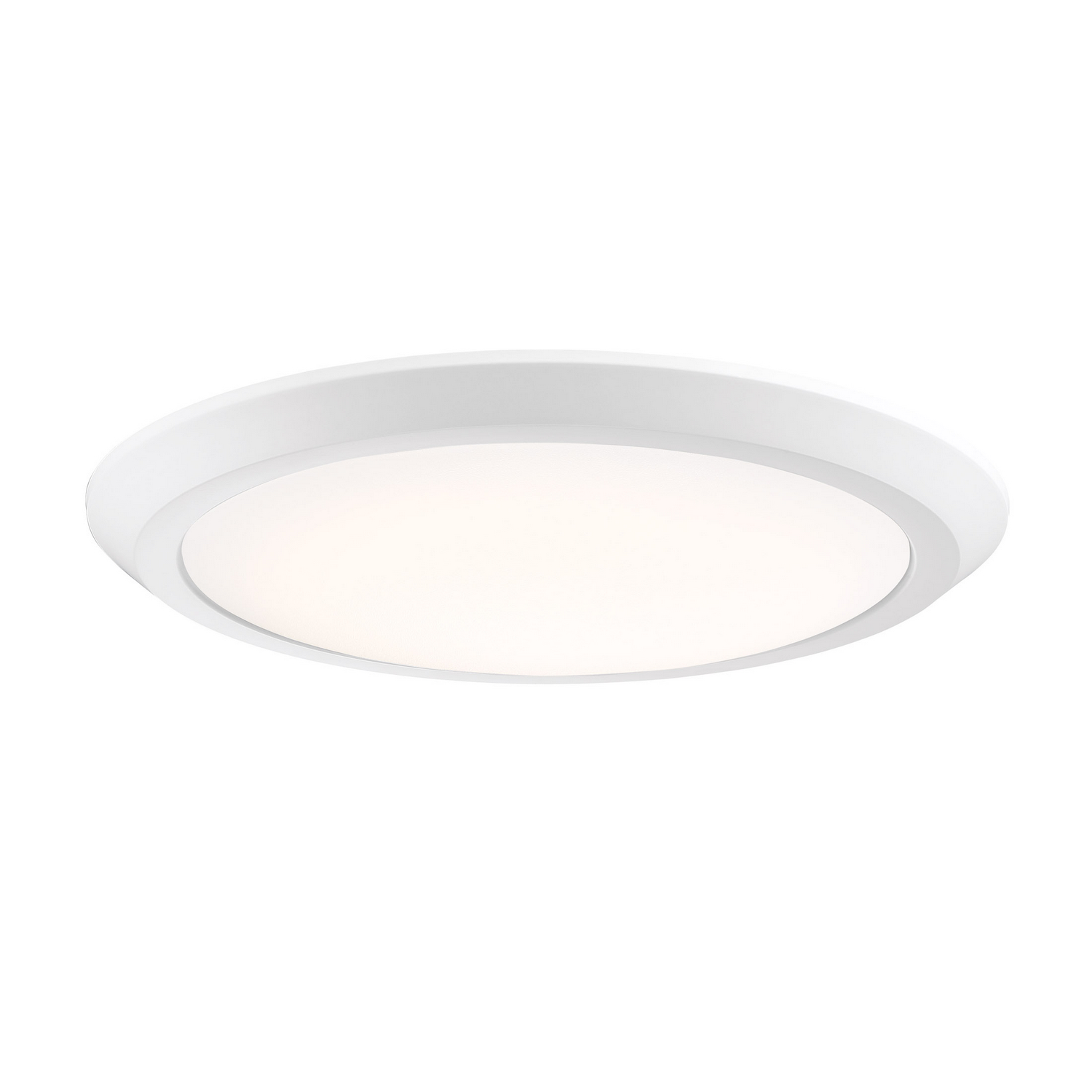 Quoizel Verge Flush Mount in Matte White - VRG1616W