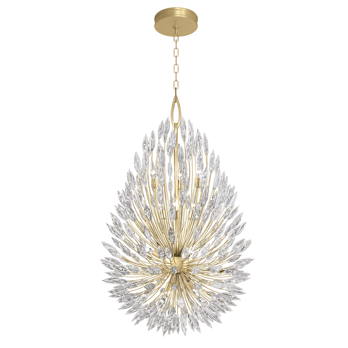 Fine Art Lily Buds 12 Light Pendant in Gold - 883940-1ST