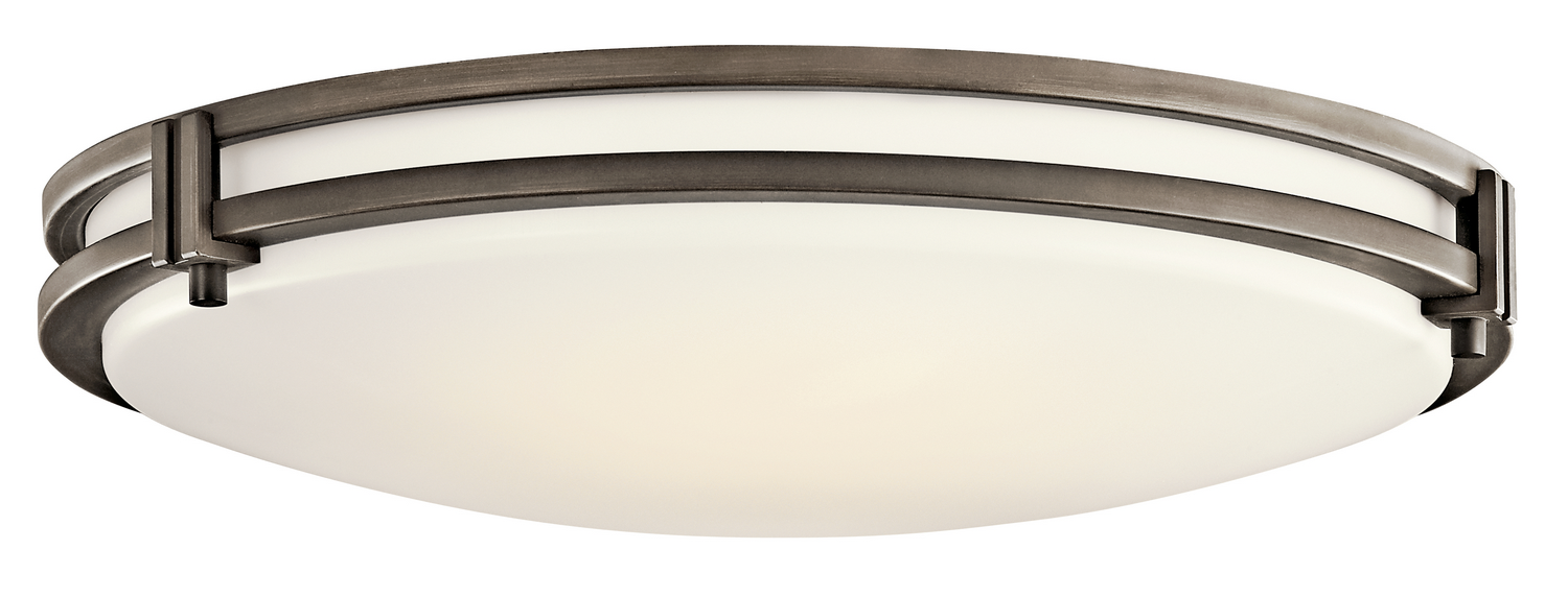 Kichler Avon LED Flush Mount in Olde Bronze - 10788OZLED