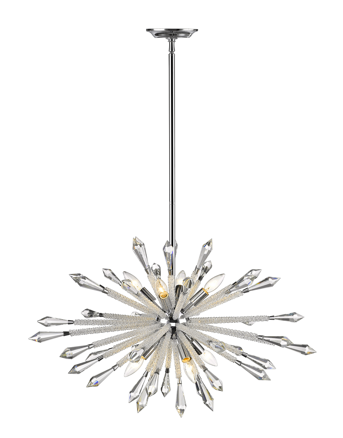Eight Light Chandelier by Z-Lite - Soleia Collection, Chrome Finish - 4002-8B
