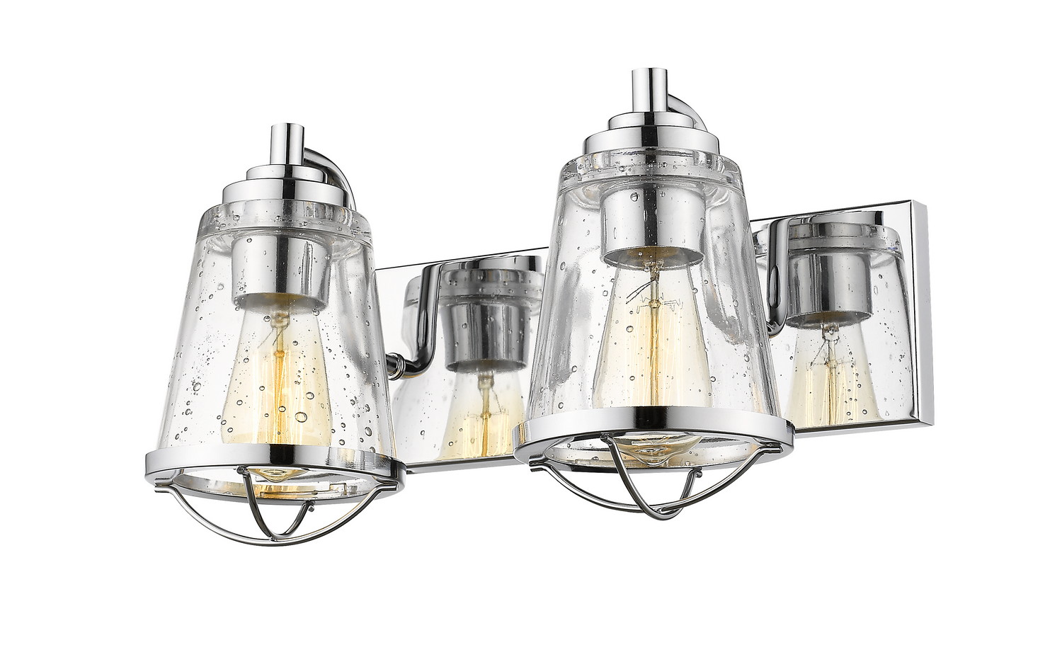 Two Light Vanity by Z-Lite - Mariner Collection, Chrome Finish - 444-2V-CH
