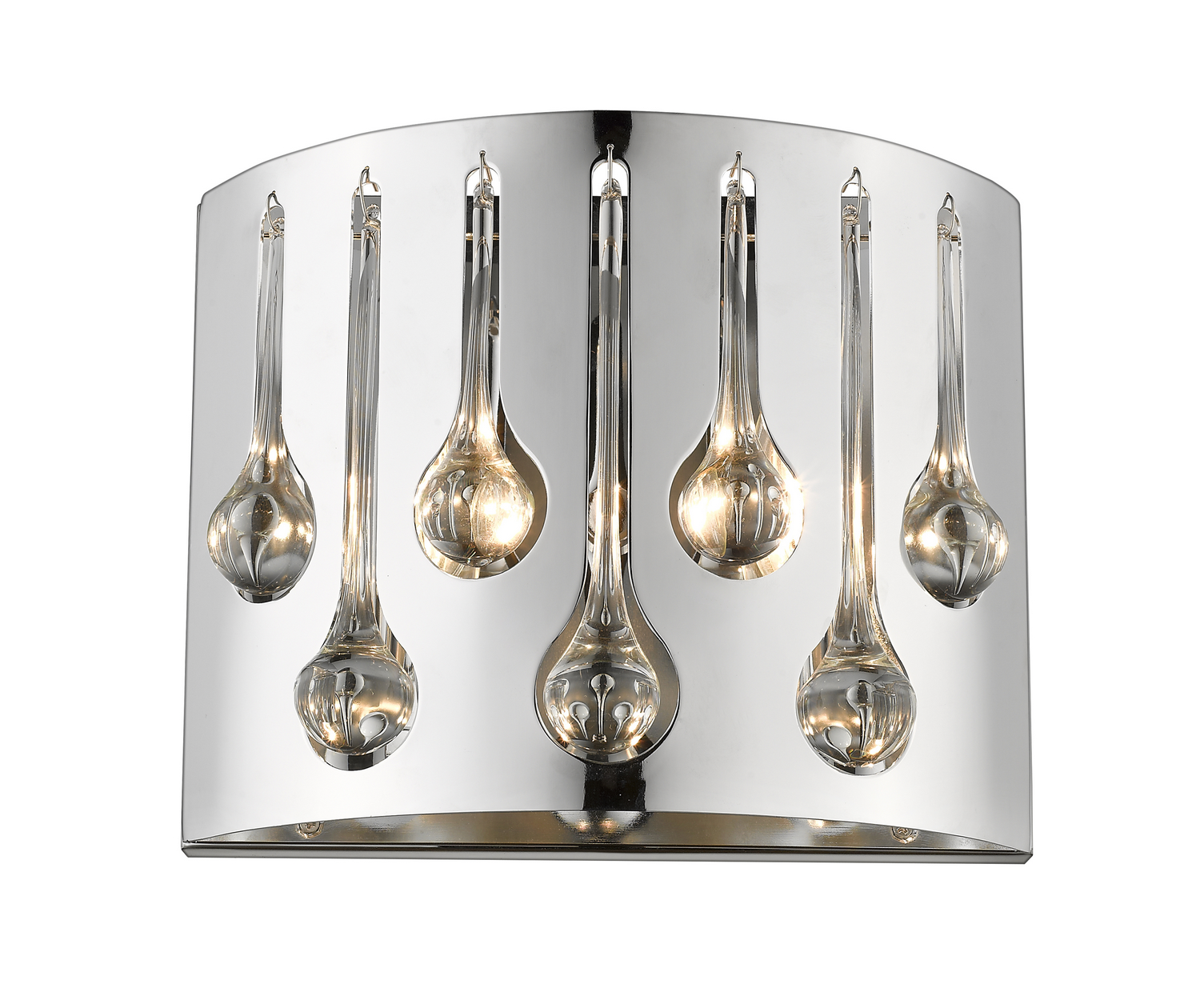 Two Light Wall Sconce by Z-Lite - Oberon Collection, Chrome Finish - 453R2S-CH