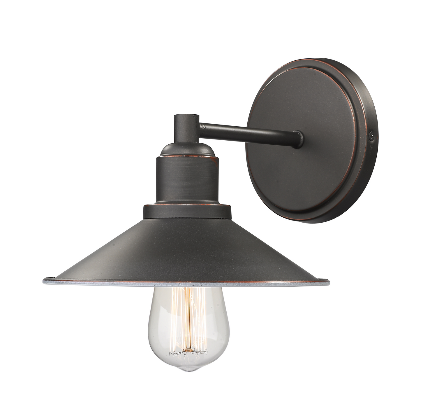 One Light Vanity by Z-Lite - Casa Collection, Olde Bronze Finish - 613-1V-OB