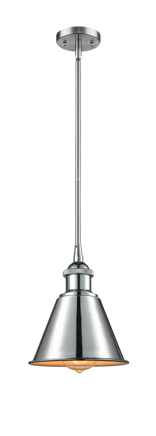 One Light Mini Pendant by Innovations - Ballston Collection, Polished Chrome Finish - 516-1S-PC-M8