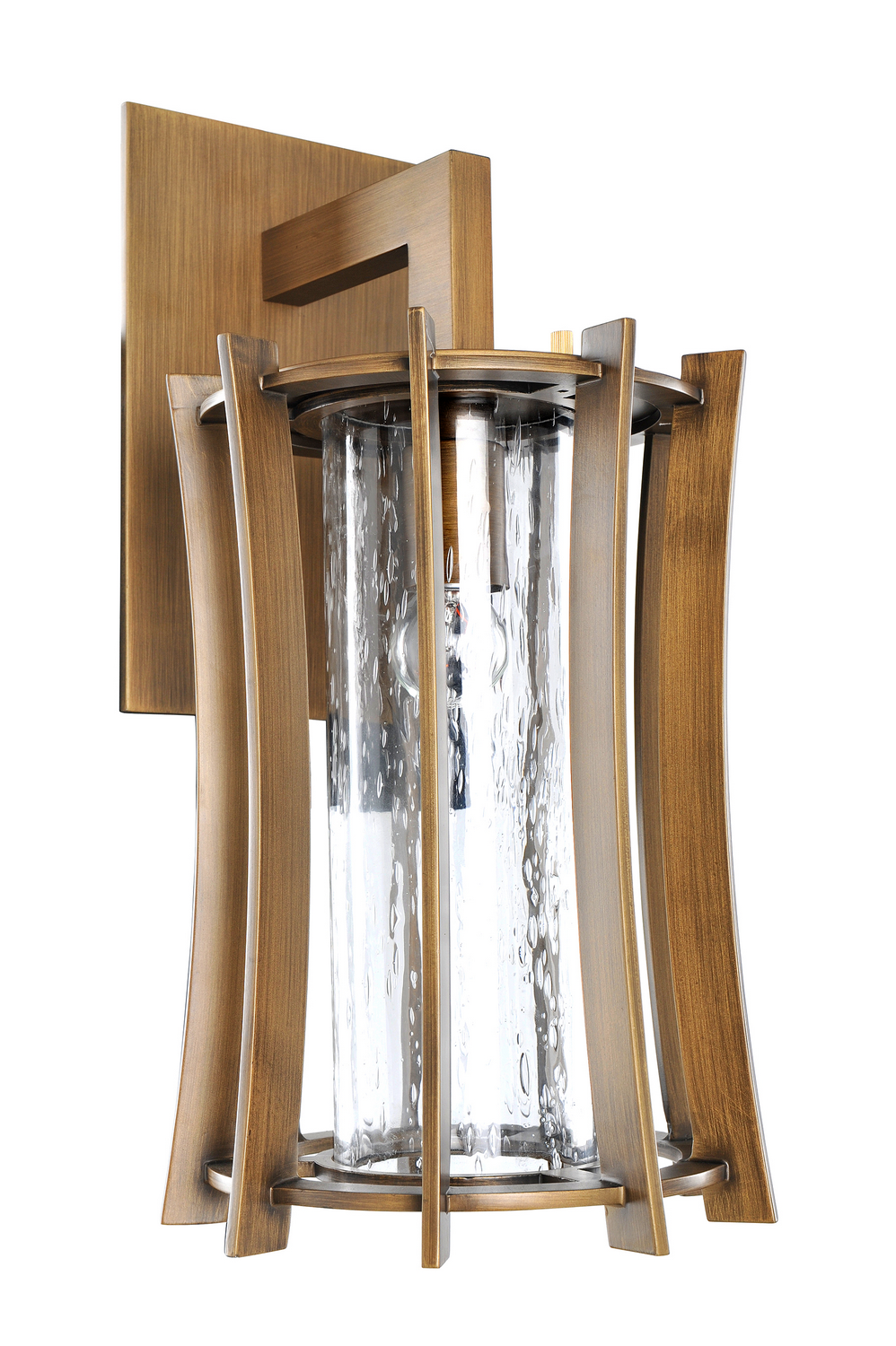 Kalco Ronan One Light Wall Pocket in Modern Bronze - 400620MZ