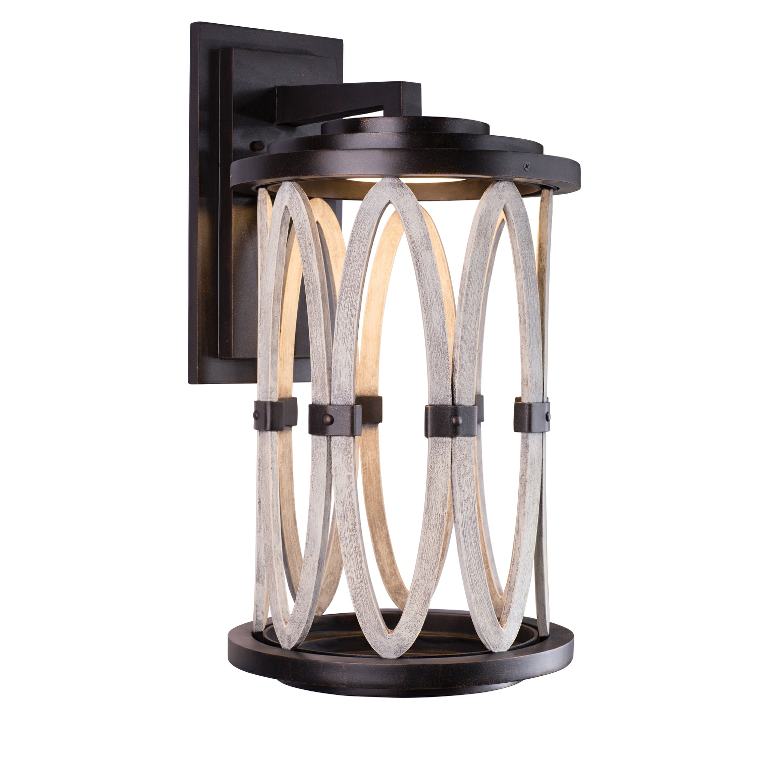 Kalco Belmont Outdoor LED Wall Sconce in Florence Gold - 404422FG