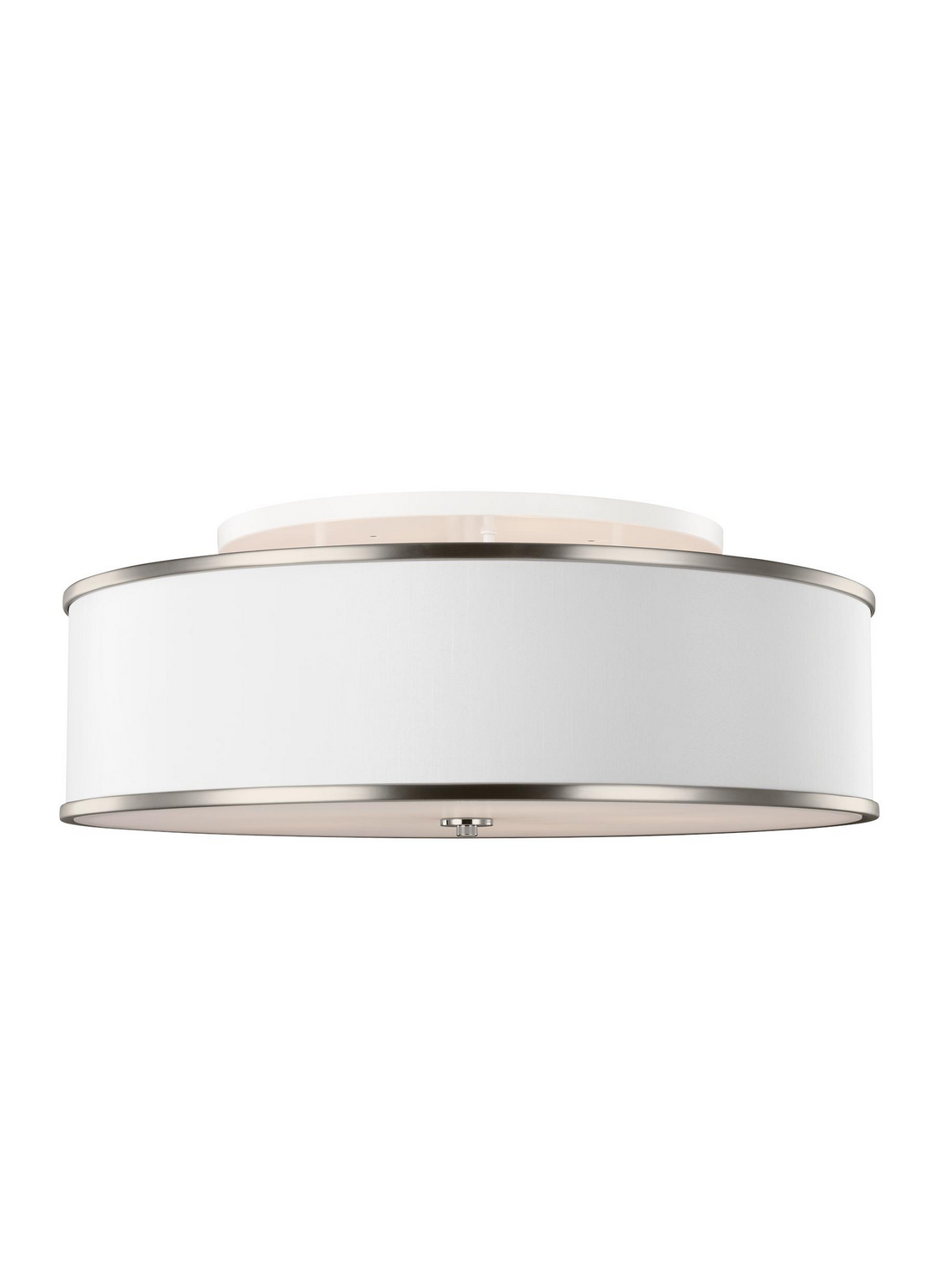 Visual Comfort Studio Lennon Five Light Semi-Flush Mount in Satin Nickel - SF340SN