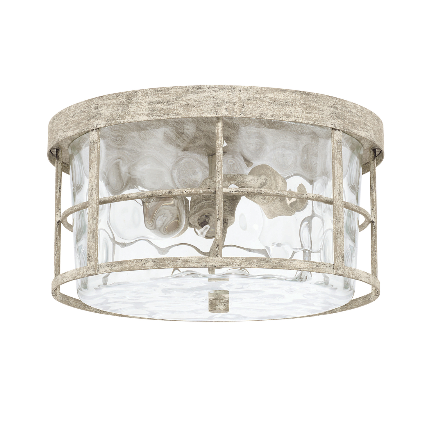 Capital Lighting Beaufort Two Light Flush Mount in Mystic Sand - 225021MS