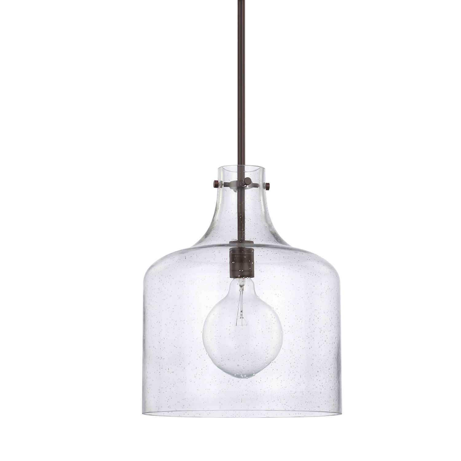 Capital Lighting Crawford One Light Pendant in Bronze - 325712BZ
