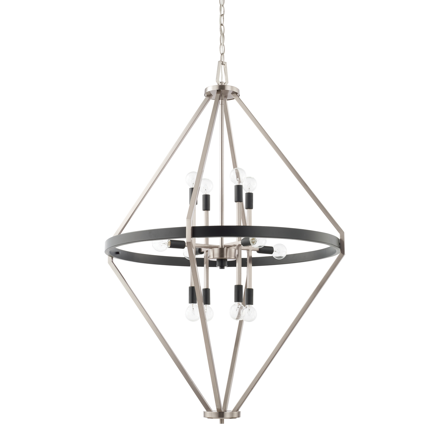 12 Light Foyer Chandelier from the Tux collection by Capital Lighting 525201BT