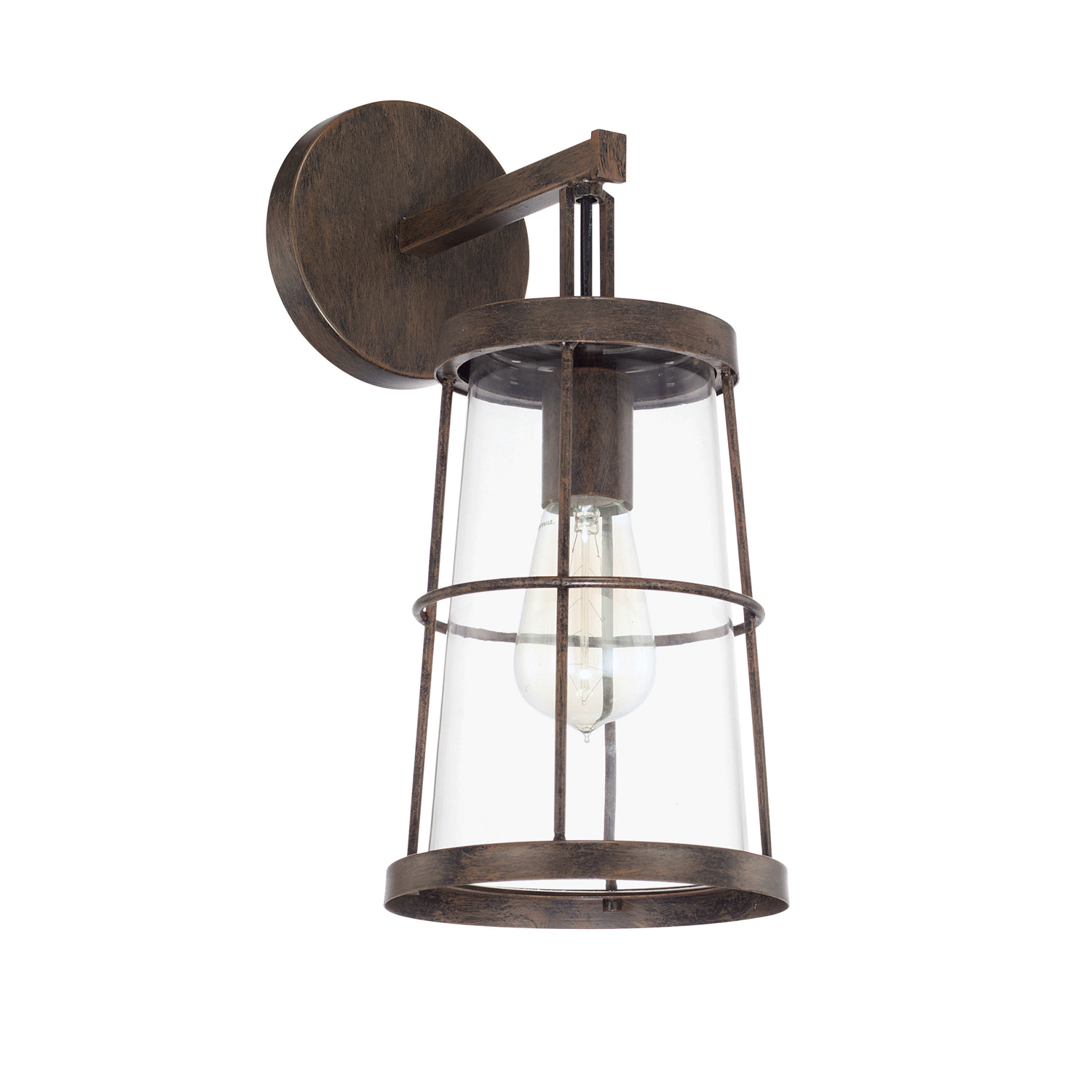 Capital Lighting Beaufort One Light Wall Sconce in Nordic Grey - 627411NG