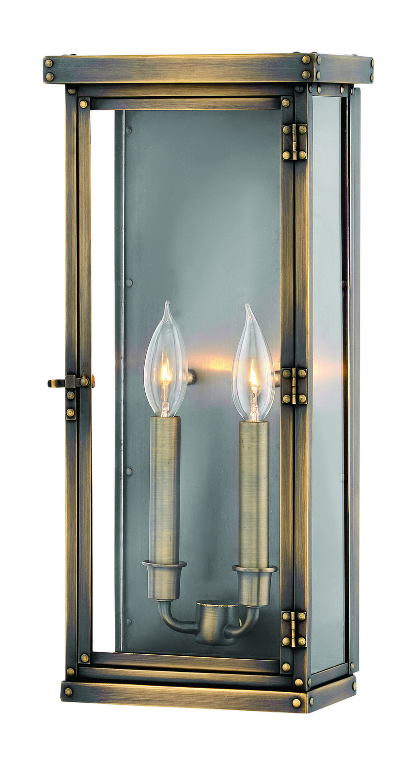 Hinkley Hamilton LED Wall Mount in Dark Antique Brass - 2005DS