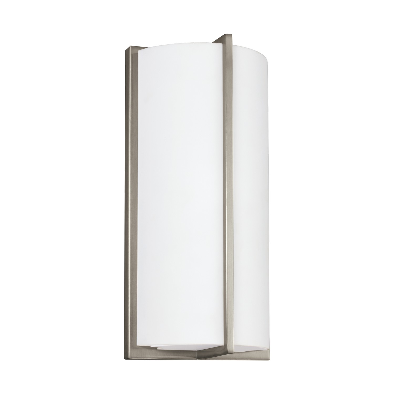 Generation Lighting. Faron LED Wall / Bath Sconce in Brushed Nickel - 4934093S-962