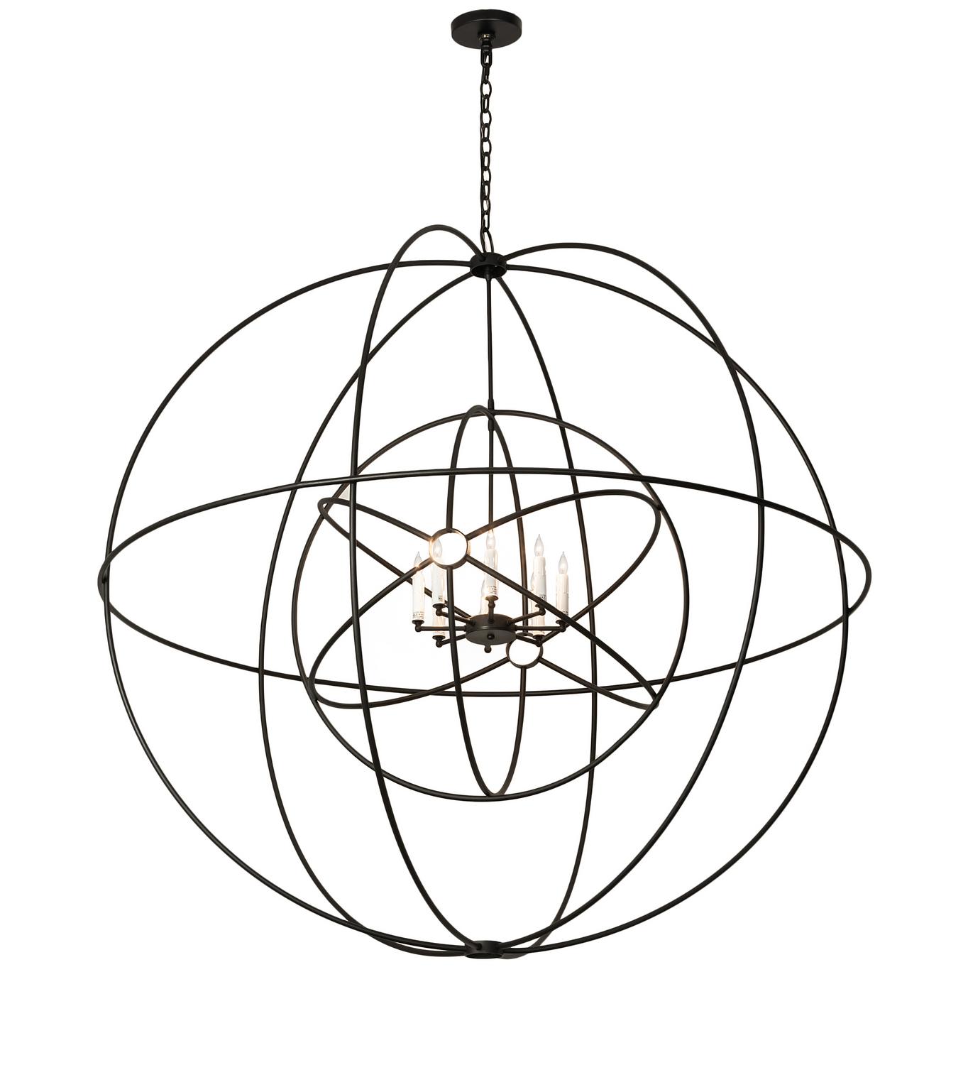 Eight Light Chandelier