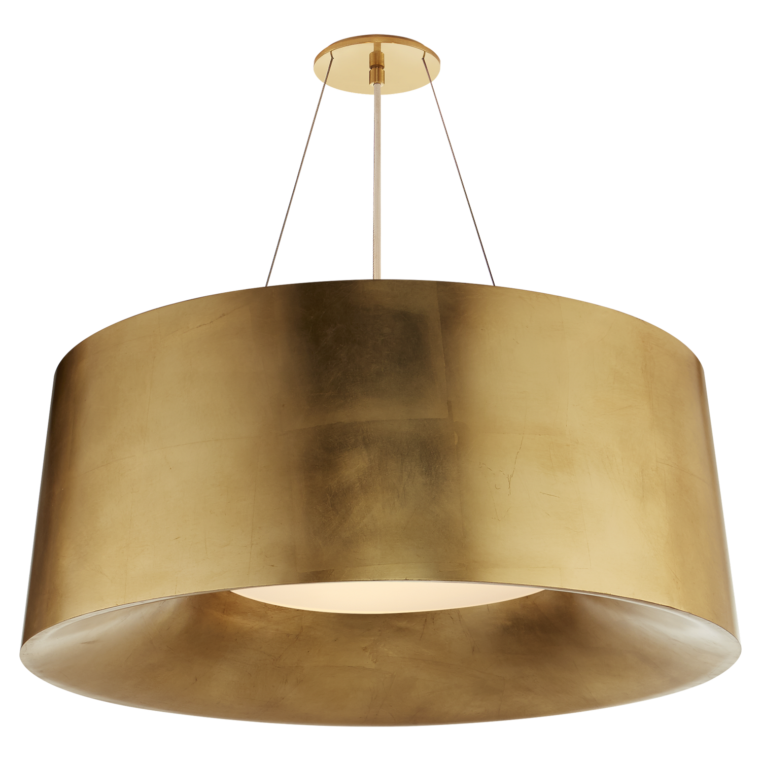 Visual Comfort Signature Halo Three Light Pendant in Gild - BBL 5090G
