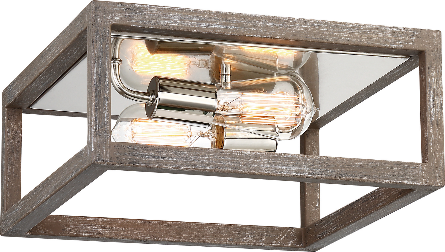 Two Light Flush Mount