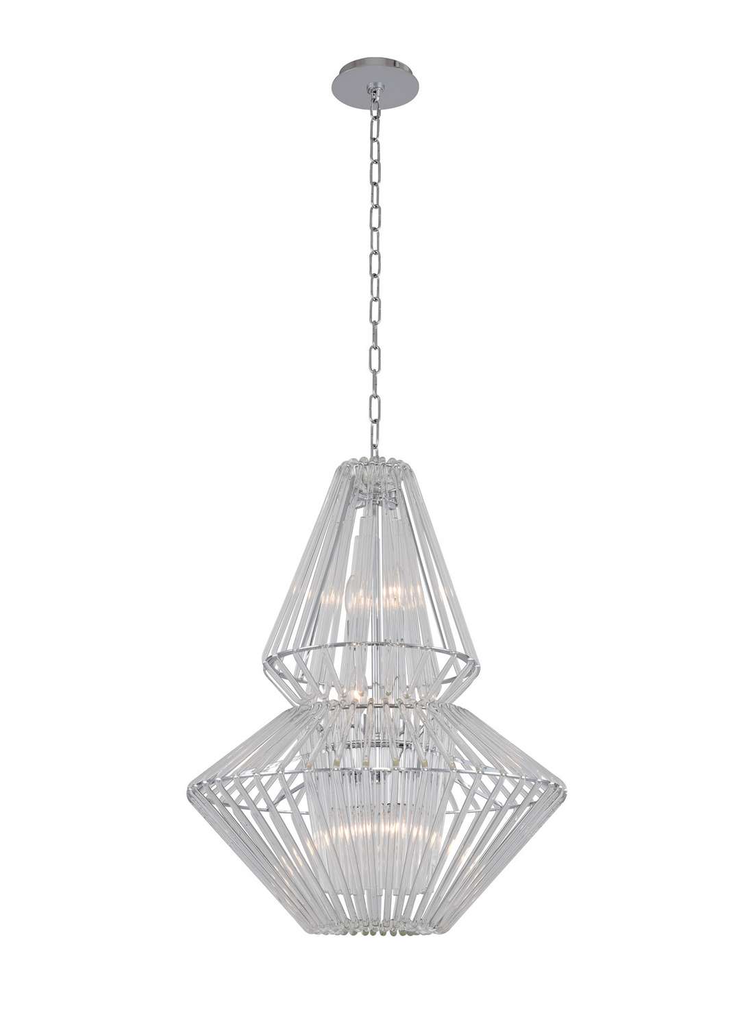 Kalco Taza Seven Light Foyer Pendant - 508450