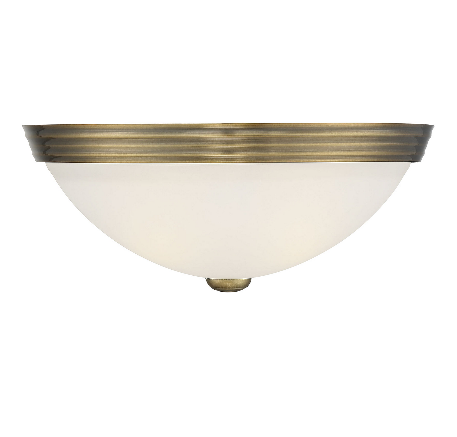 Savoy House Flush Mount Two Light Flush Mount in Warm Brass - 6-780-13-322