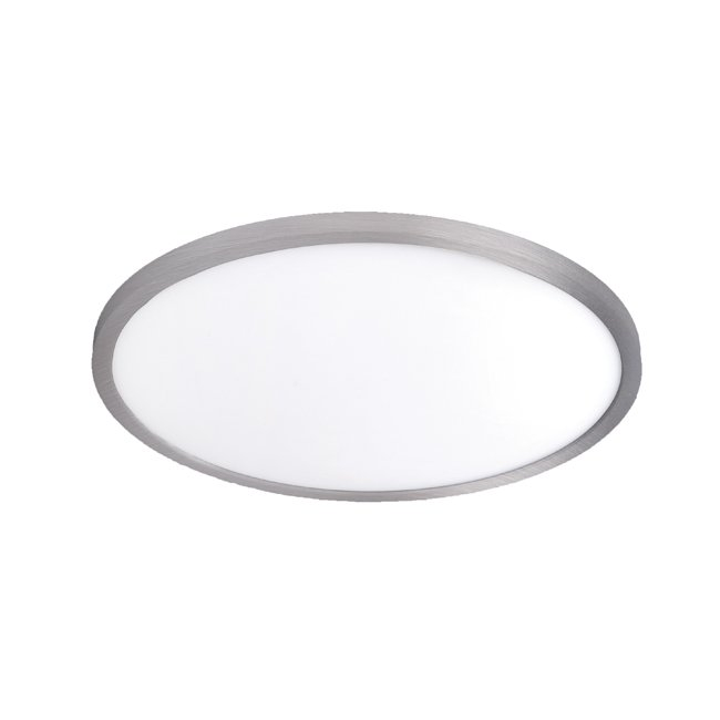 W.A.C. Lighting Round LED Flush Mount in Brushed Nickel - FM-15RN-930-BN