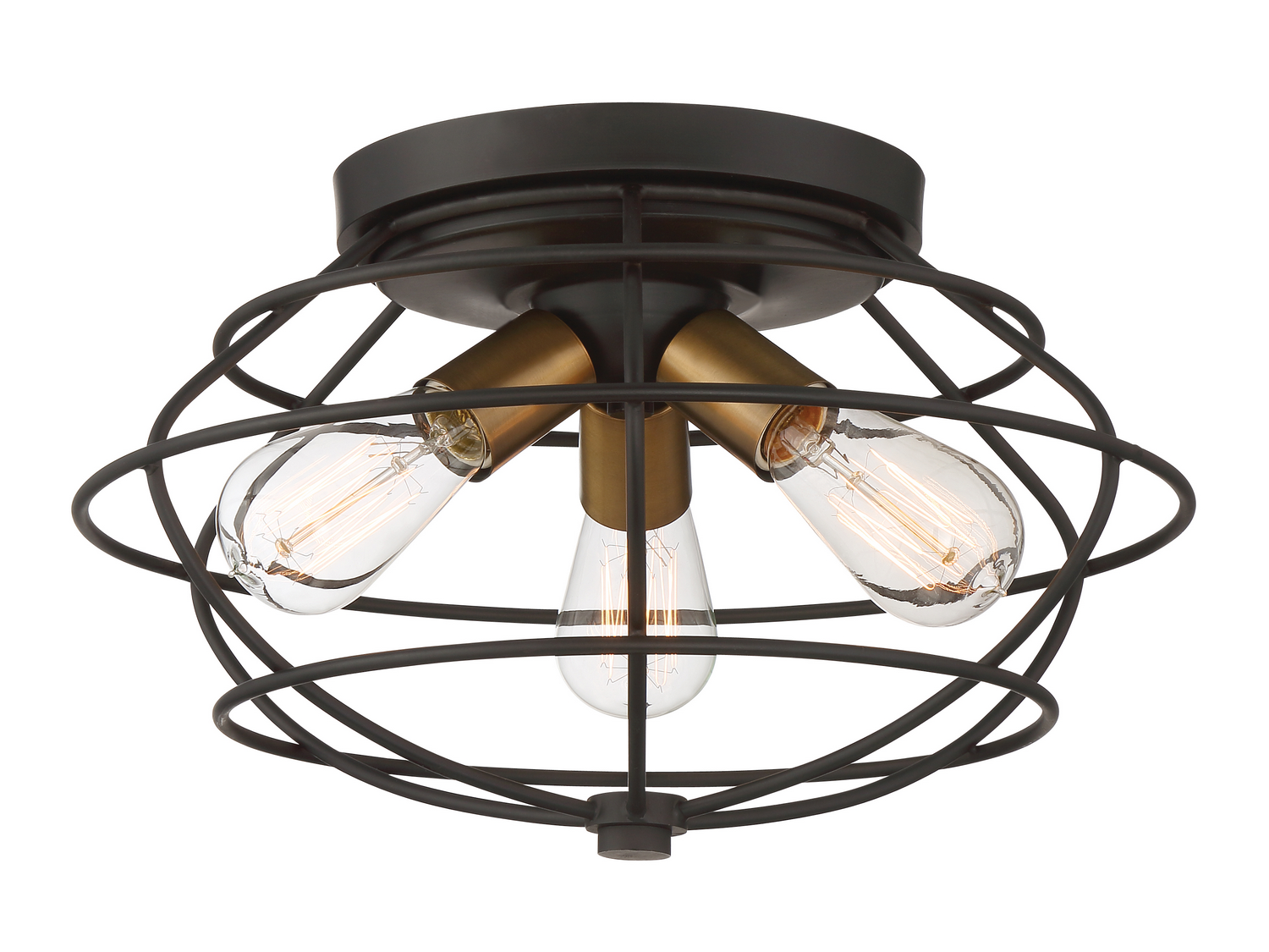 Jax 3-Light Flushmo… - image